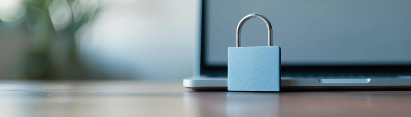 Fototapeta premium Twofactor authentication screen, enhanced security, account protection