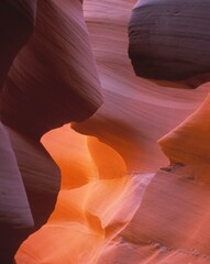Sandstone In Antelope Canyon