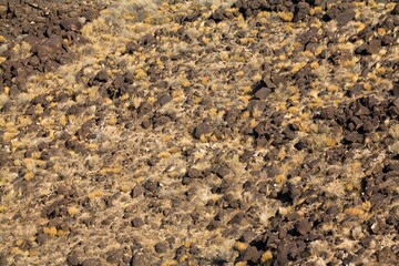 Basalt Lava Rock Escarpment