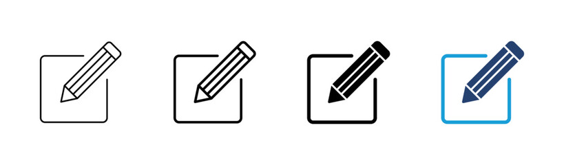 Edit icon set. edit document icon. edit text icon. pencil. sign up