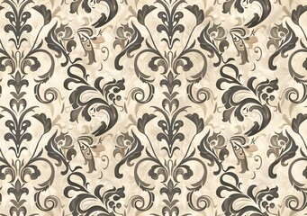 Fototapeta premium Pastel Swirl Pattern Vintage Texture Background