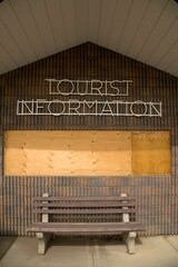 Closed Tourism Booth