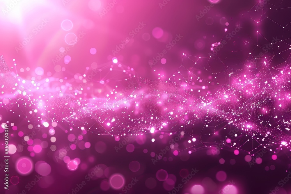 Poster colorful pink gradient fluid flow smoke in mesh colorful ink, abstract galaxy background with the co
