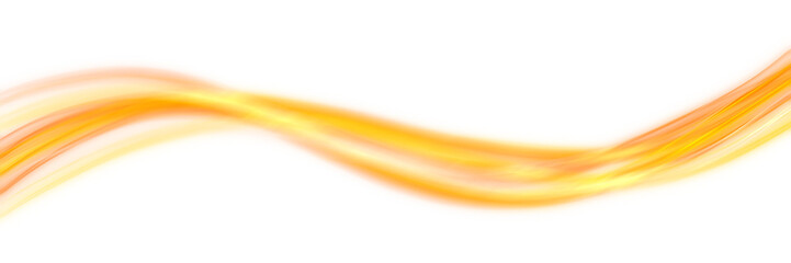 transparent light lines of movement and speed