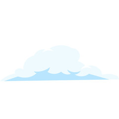 Fluffy Cloud Illustration