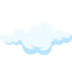 Fluffy Cloud Illustration