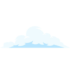 Fluffy Cloud Illustration