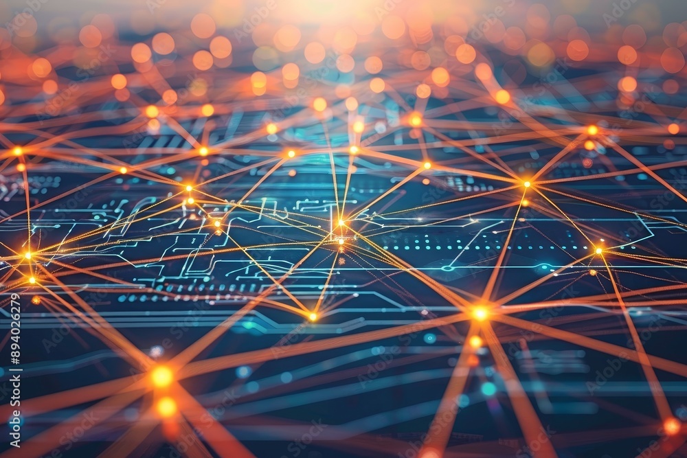 Poster a network infrastructure supporting the seamless operation of digital business processes