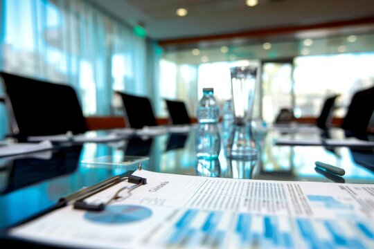 A business operations review meeting to evaluate performance and implement corrective measures as needed