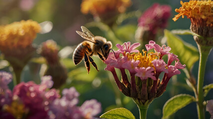bee on a flower