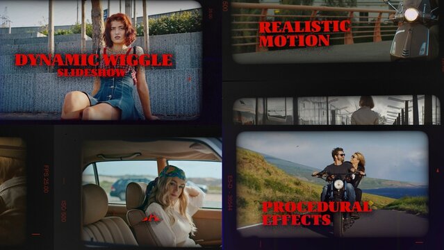 Dynamic Wiggle Frames Slideshow