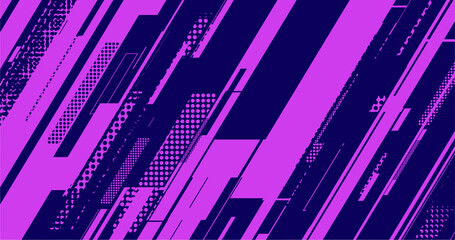 a purple and dark background with strip lines for sports tech texture