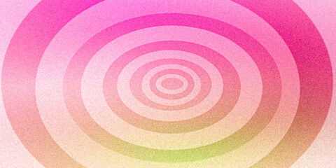 Abstract background gradient pink green white circle radius rough texture noise grain. Design elements backdrop wallpaper poster postcard book cover product label.
