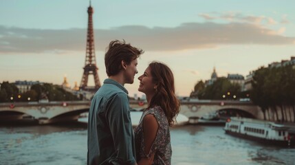 Parisian love story  exploring the city of romance, intrigue, and timeless beauty © Yevhen