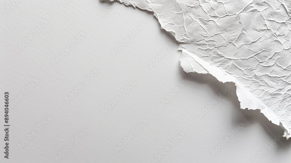 Aufkleber textured white paper with space for text or image