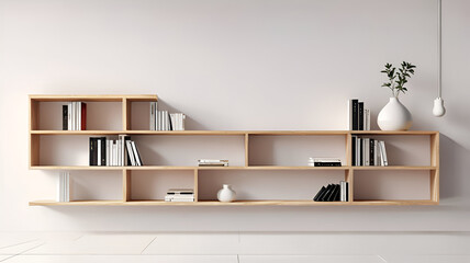 3d render of a bookshelf, 300dpi