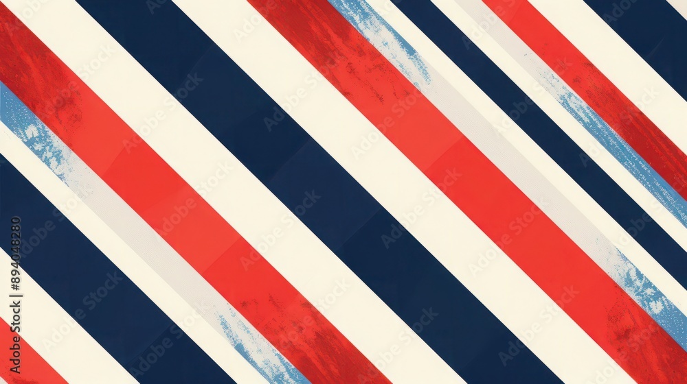 Poster concept pattern for a barbershop. barbershop background. vector seamless texture with diagonal lines