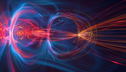 Obraz premium Abstract Energy Flow