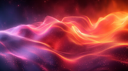 Obraz premium vector. Futuristic colorful background. Backdrop with lines and waves.