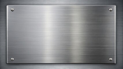 Silver metal plate with a smooth texture , iron plate, metal material, silver texture, shiny, reflective, industrial, metallic