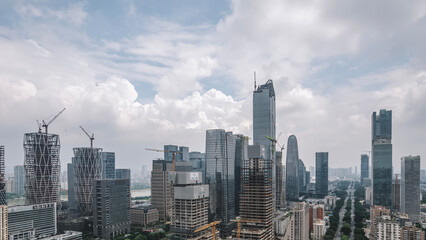 Urban Development and Modern Architecture: A Dynamic Cityscape