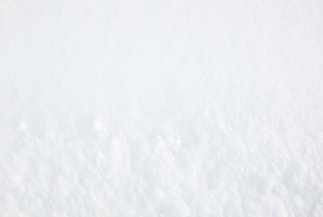 Top-Down View of Natural Snow Texture