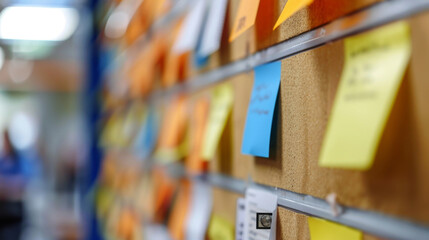 A Visual Feast: The Artistic Appeal of the Office Bulletin Board