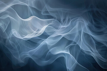 Fototapeta premium Flowing wave line pattern, graphic resource background illustration, flow geometric lines, color waves, generated ai