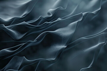 Obraz premium Flowing wave line pattern, graphic resource background illustration, flow geometric lines, color waves, generated ai