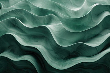 Flowing wave line pattern, graphic resource background illustration, flow geometric lines, color waves, generated ai