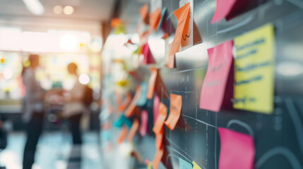 Notice Board Buzz: A Glimpse into Office Communication