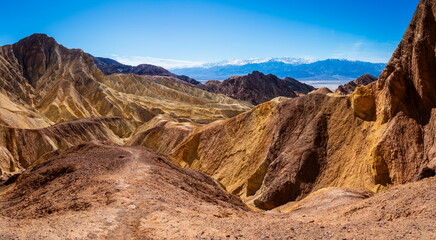 Death Valley rock formations