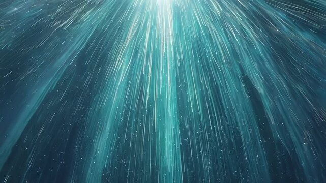 An ethereal scene reveals a vivid display of stars on an ascendant path towards the unknown.