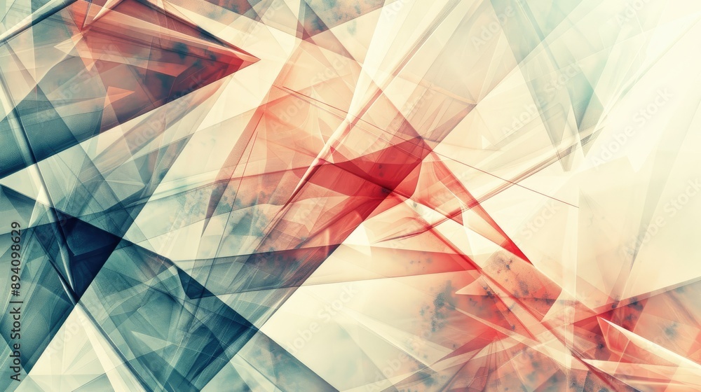 Poster abstract geometric graph background with polygonal shapes and lines, great for creative and artistic