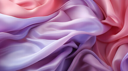 Abstract Pink & Purple Fabric Background