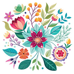 Set of floral universal artistic templates white background. ready for print greeting cards, invitations, flyers and other graphic design