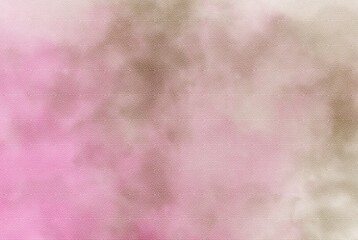 Fuchsia watercolor grungy texture background. Pastel watercolor paint strokes texture background.