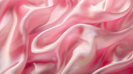 Pink Silk Fabric Texture Background