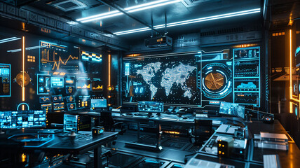 Obraz premium fiber optics background