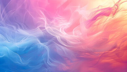 Fototapeta premium Colorful wallpaper with smooth color transitions