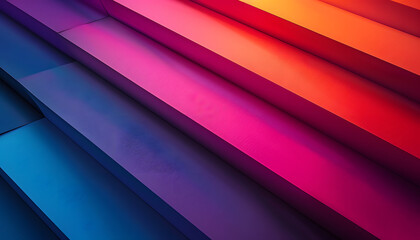 Obraz premium Colorful wallpaper with smooth color transitions