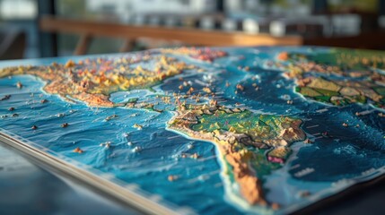 advanced analytical model showing the impact of political risks on a treasury's foreign investments, with interactive maps and risk assessment tools