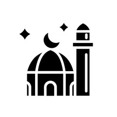 Obraz premium mosque icon design