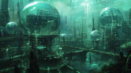ufo in the city