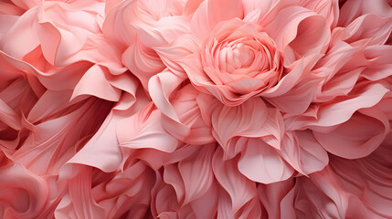 Pink Flower Abstract Background