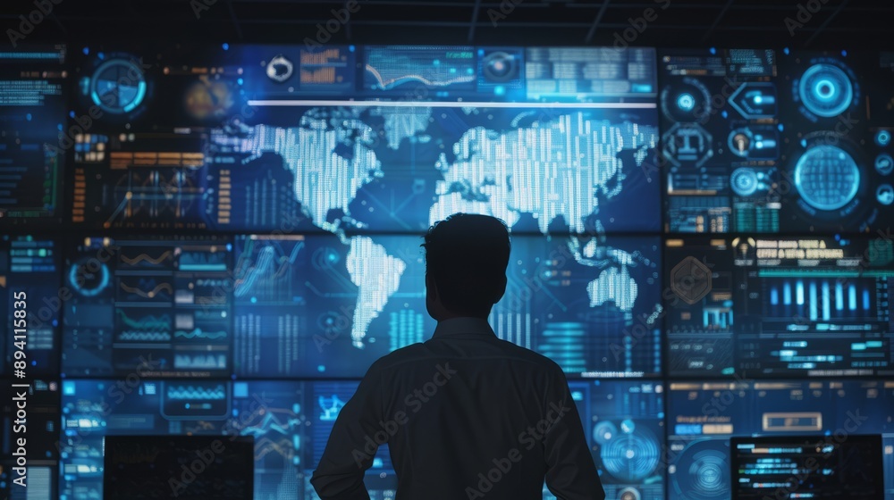 Poster advanced big data analytics with machine learning: scientist analyzing information structures for st