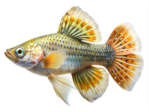 recommend clip art: Colorful Male Shortfin Molly Fish