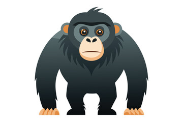 Fototapeta premium Gorillas Drawing Images vector design