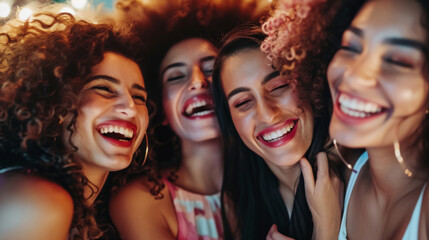 Fototapeta premium The Colors of Womanhood: A Global Portrait