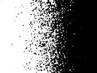 In the picture is a black and white illustration. It is a decoration of black and white, two-tone images. It is an artwork that uses images as various illustrations.